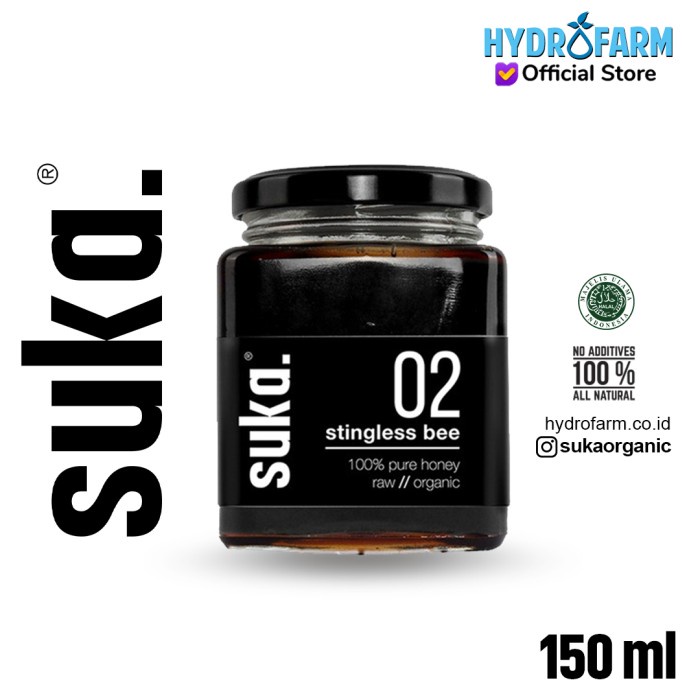 

Suka - Stingless Bee Honey / Madu Lebah Stingless Trigona Asli (150ml)