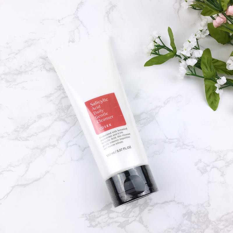 cara pakai cosrx salicylic acid daily gentle cleanser