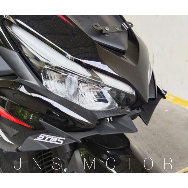 Winglet Yamaha Aerox Connected / Winglet New Aerox 155cc PLASTIK ABS Termurah