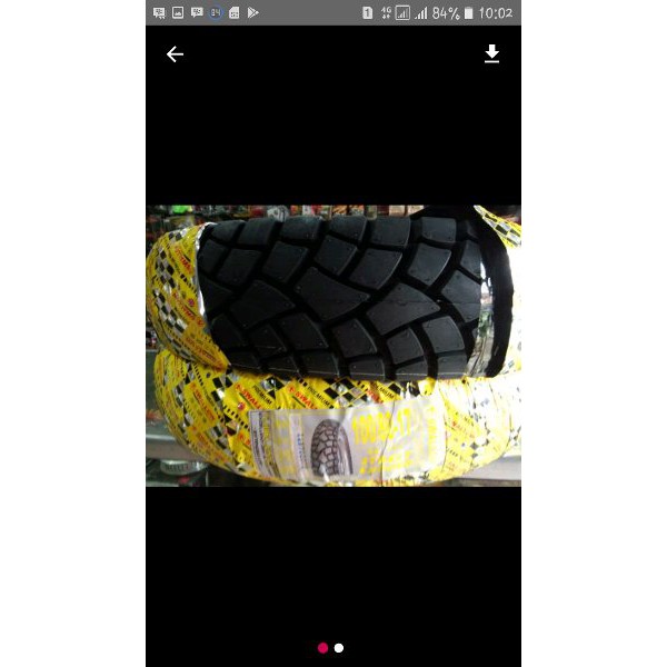 BRILIANT!!! Ban swallow 100-80x17 130-80x17 street enduro tubles