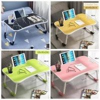 Meja Laptop Portable Warna / Meja Lipat / Meja Belajar / Meja Kerja