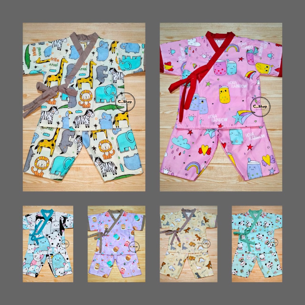 (part 2) piyama KIMONO anak 1-5 tahun