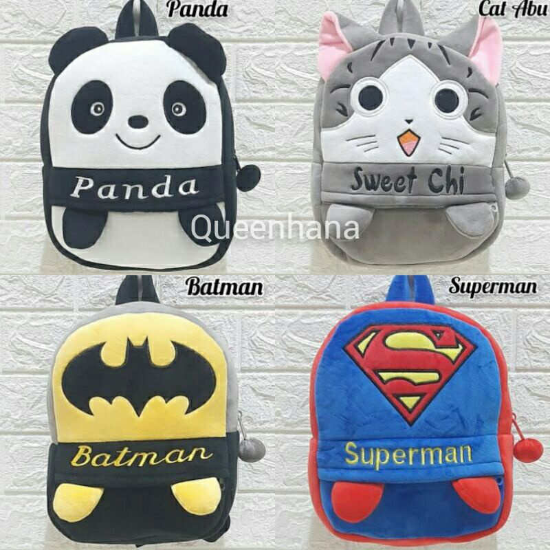 Tas Ransel Boneka Bagpack Boneka Kaki Gantung Karakter MurahU