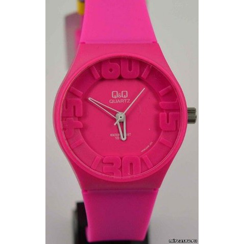Jam Tangan Wanita pink Qq Vr36 Jam Tangan Perempuan Qnq Q Q Vr36 Vr36j Original Jam Tangan Cewek Fo