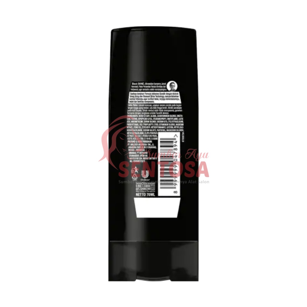 SUNSILK BLACK SHINE CONDITIONING SMOOTHIES 170ML