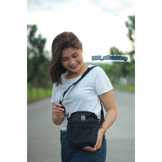 SLING BAG MATHERSON TAS SLEMPANG MATERNAL DISASTER BLACK