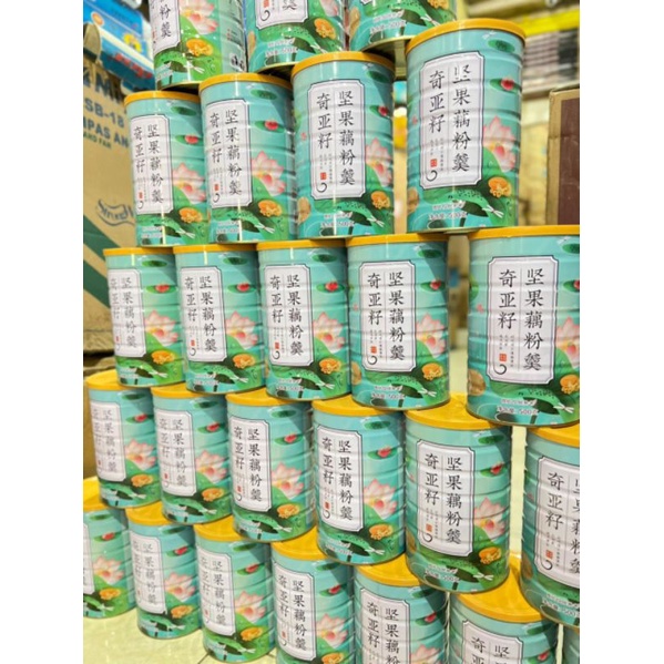 

Oufen Akar Teratai 100% Original kemasan kaleng 500g Lotus Powder