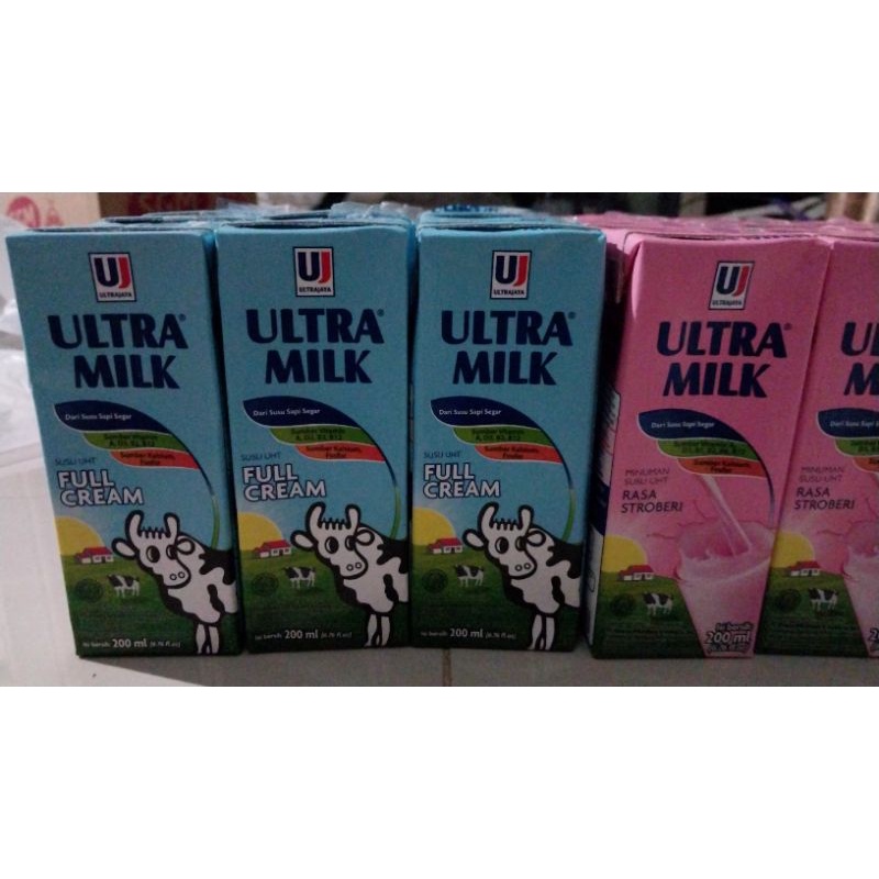TERMURAH!!! ULTRA MILK PLAIN 250ML