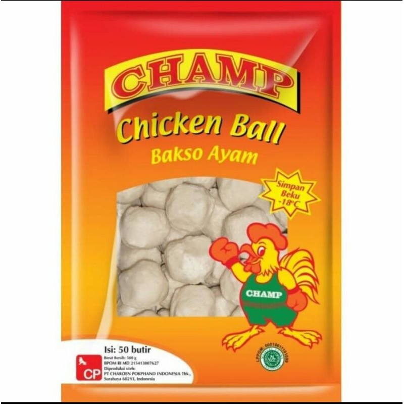

champ chicken ball 500gr