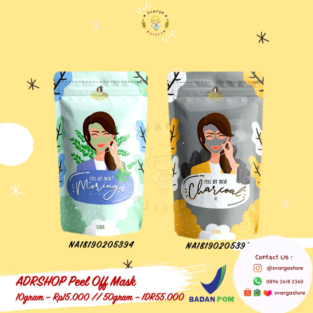 [BPOM] Peel Off Mask Adrshop SK ADRSHOPSK