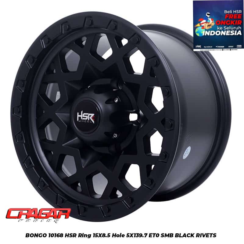 Jual VELG MOBIL JIMNY TAFT KATANA hsr bongo R15 LEBAR 8,5 SMB Indonesia