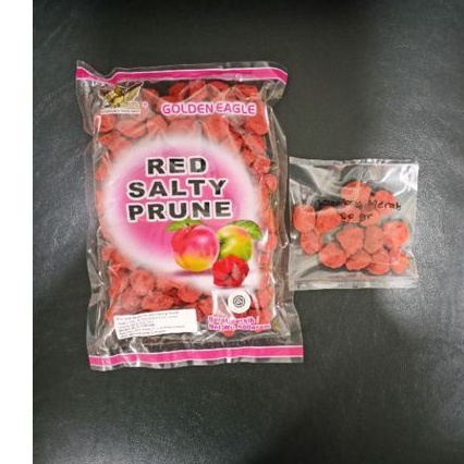 

kiamboy merah asin 50 gr/red salty prune/golden eagle