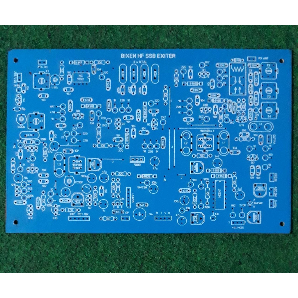 pcb linier 150 watt final sc2290 hf radio ssb bixen hf exceiter radio