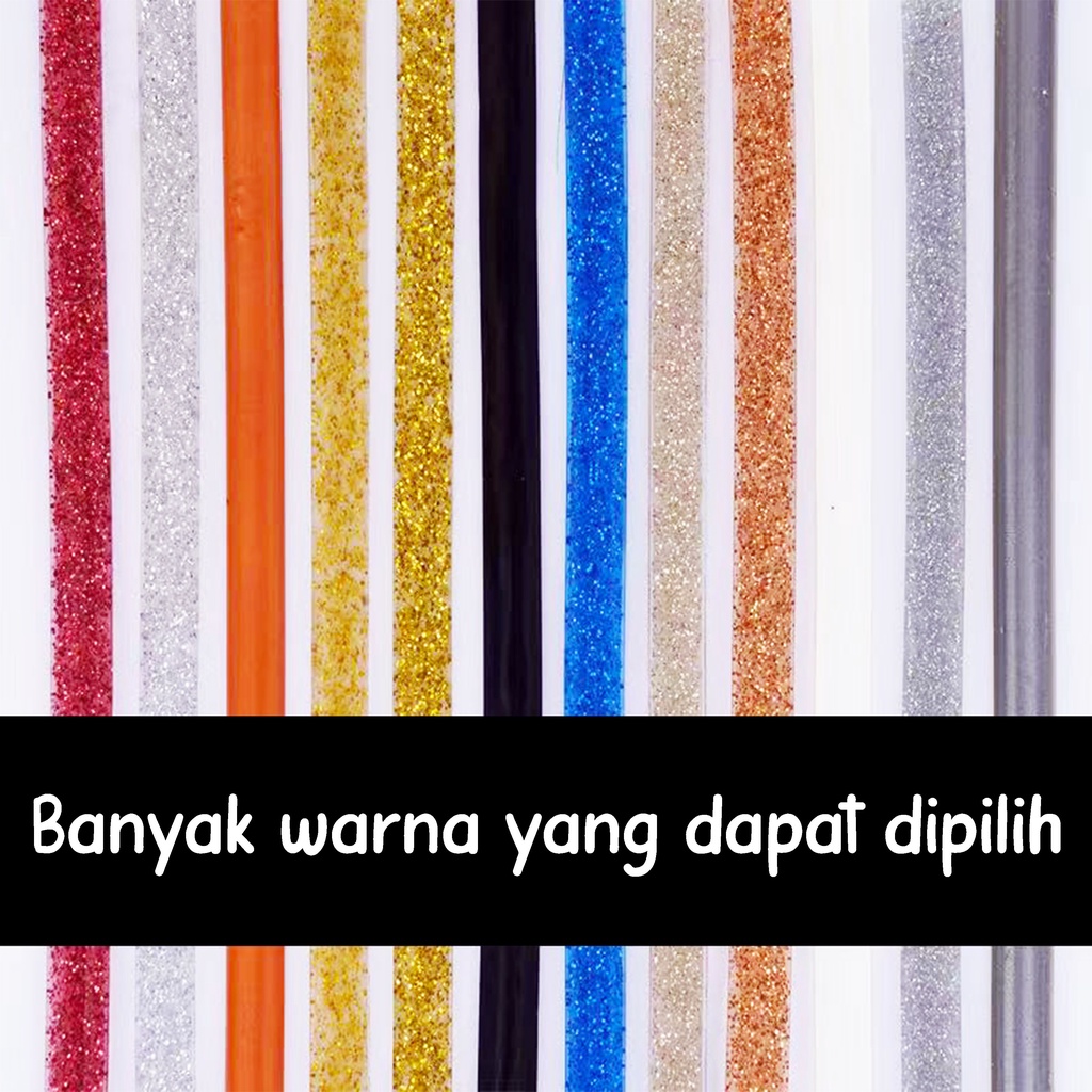 List/Tape/Perekat Stiker Anti Jamur Air Minyak PVC Wastafel Dapur Kamar Mandi List Plafon