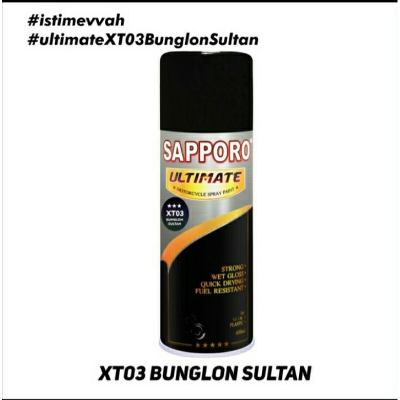 Cat Semprot Sapporo Ultimate XT03 Bunglon Sultan / Pilok / Pylox Bunglon 400ml