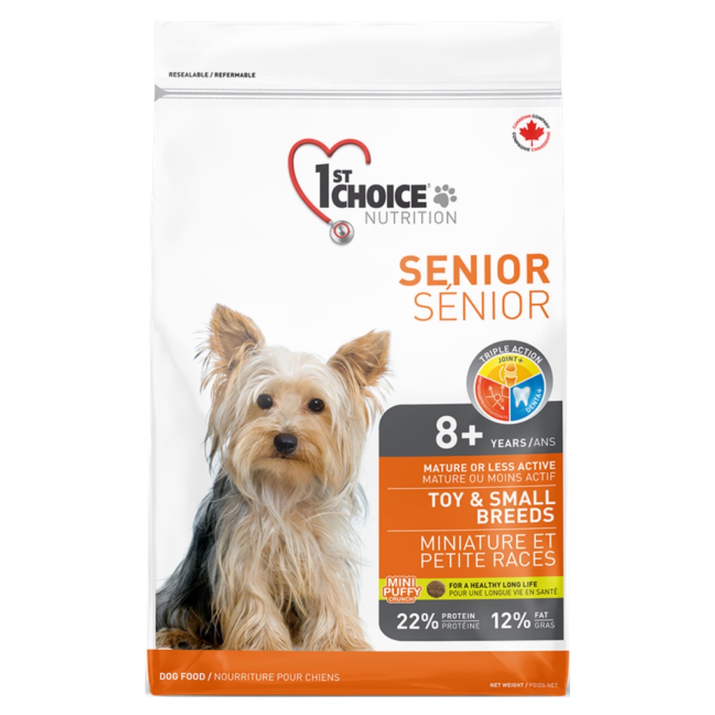 1st Choice Senior 2.72kg - Toy and Small Breed - Dog Food