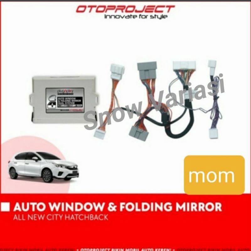 Otoproject Modul Auto Window + Folding Mirror Spion PNP City Hatchback