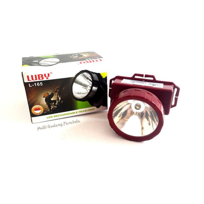 Senter kepala luby Headlamp / Senter Kepala Luby L-165 Murah