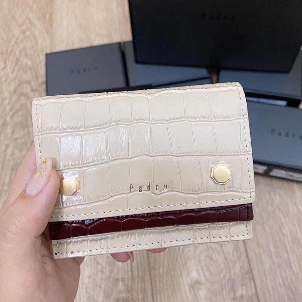 TERBARUUU PEDRO DOMPET CROCO PEDRO CUTE SMALL WITHBOX FASHION IMPORT #11159