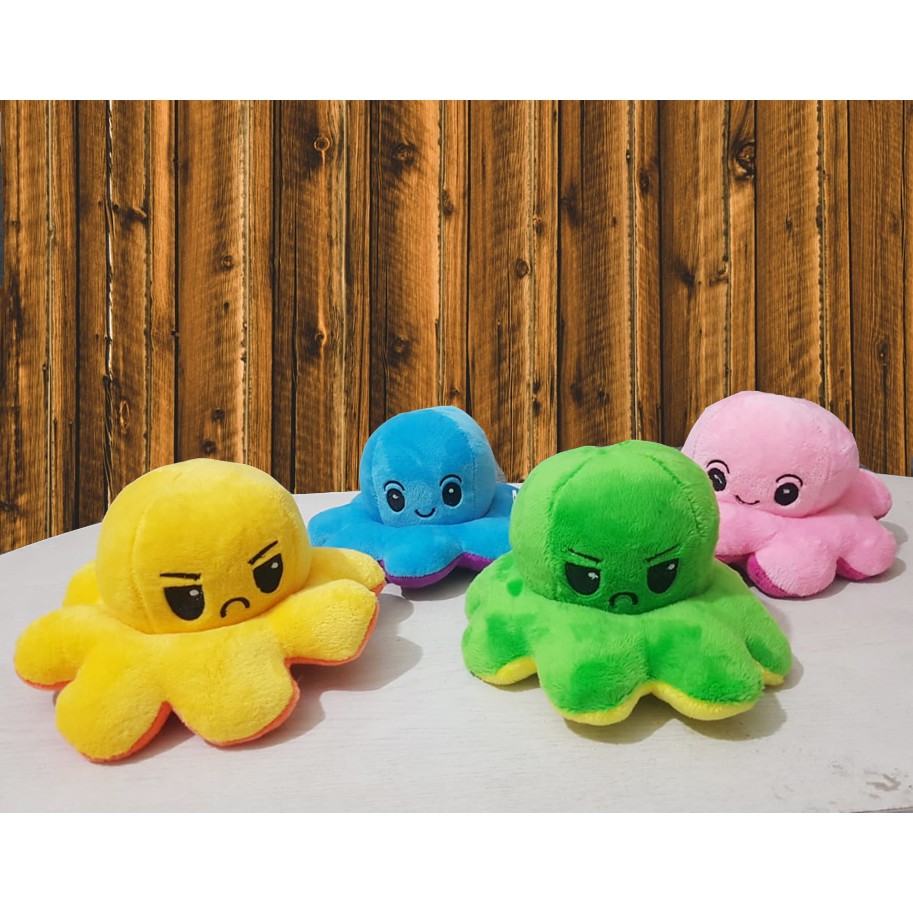 Boneka Gurita Octopus TIktok Viral Bisa berubah warna