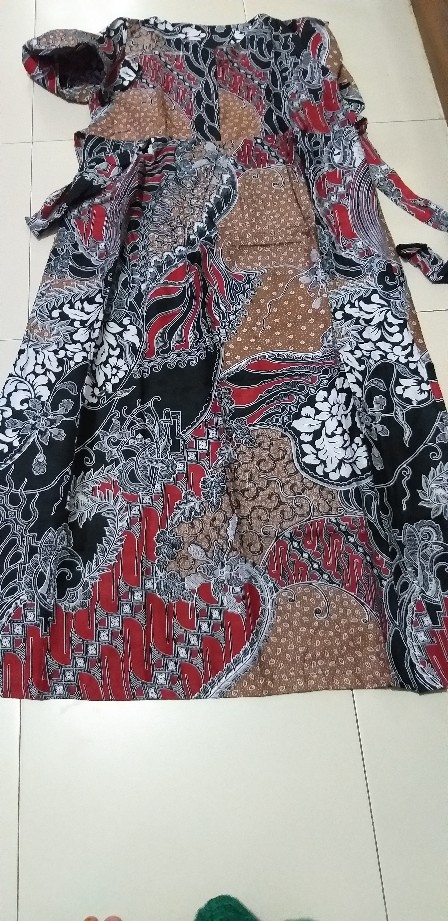 Gamis Batik (cod) Manggar Gamis Batik Pesta Model Terbaru 2021 Ada Gamis Jumbo