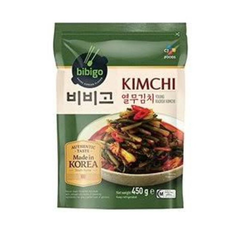 

Cj Bibigo Kimchi Lobak / Young Rasdish Kimchi 450 gram