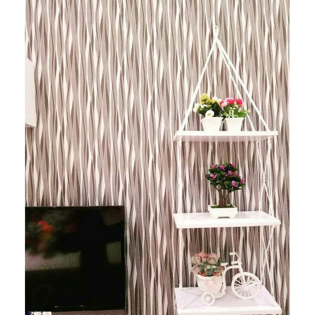  Rak  Dinding  Gantung  3 Susun Minimalis Home Decor 