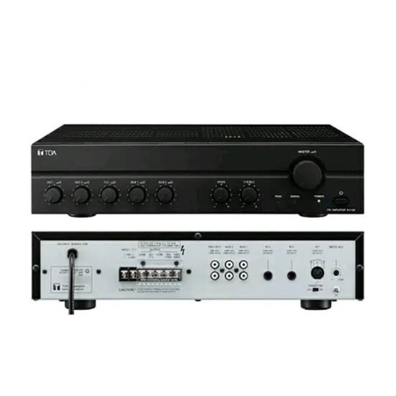 power amplifier toa za2120 120 watt