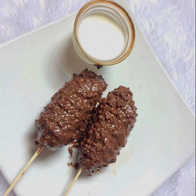 

Sate pisang chrunchy ovomaltine