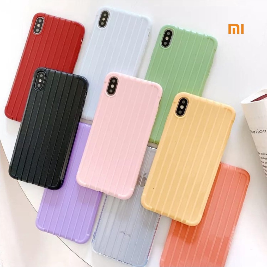 Softcase Koper Xiaomi Redmi 5+ 6 5A 6A 4A 7 Case Trunk Casing Silikon Luggage