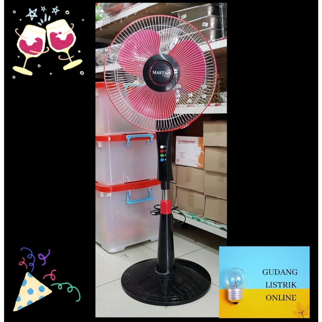 KIPAS ANGIN BERDIRI STAND FAN 16 INCH MURAH