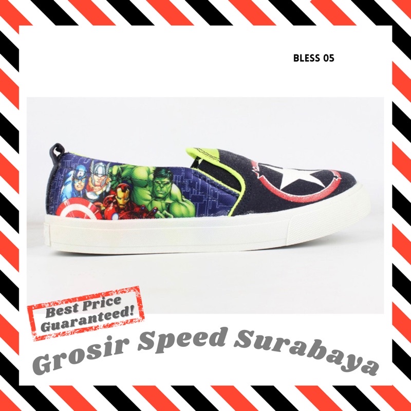 Loggo Sepatu Anak Avengers Bless 05