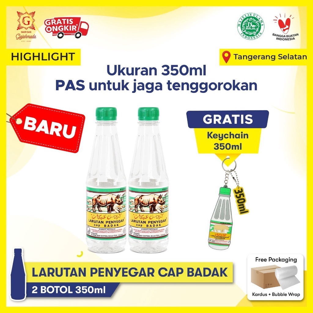 1 Krat Berapa Botol Badak
