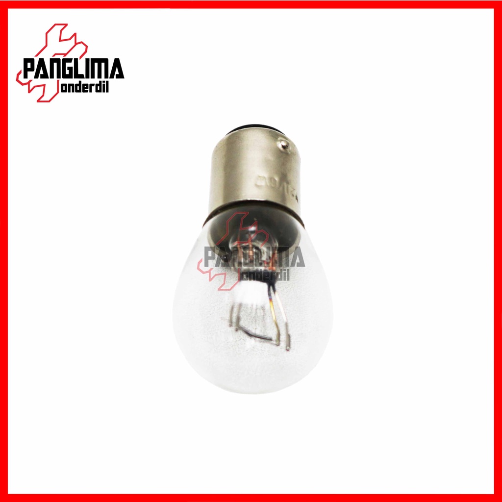 Bohlam Stop Rem Bebek &amp; Matic Universal 12V 12-6 Watt Lampu Belakang