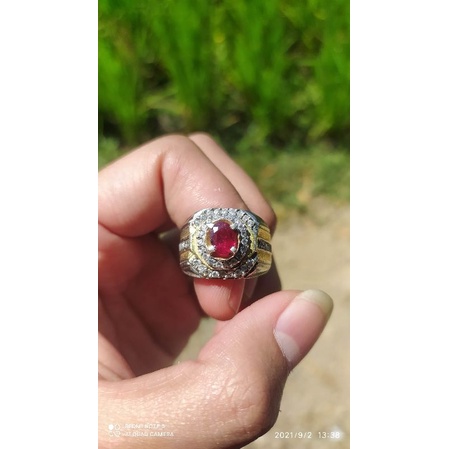 Natural Ruby merah pigeon blood GRI Ruby