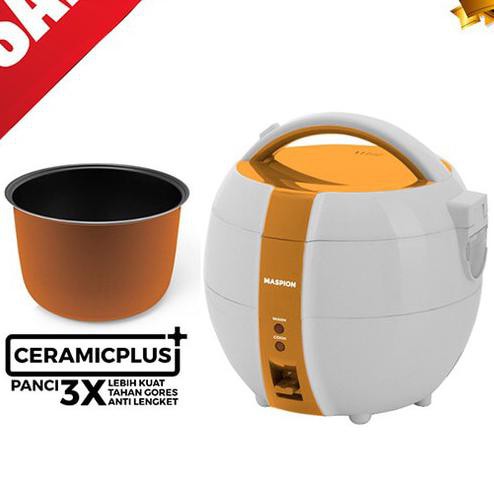 Maspion Rice Cooker Magic Com Mini 1Liter 3In1 Mrj1039 Mrj-1039 - Promo 