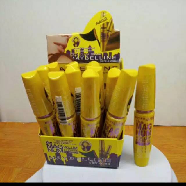 Maskara Maybelline Magnum kuning