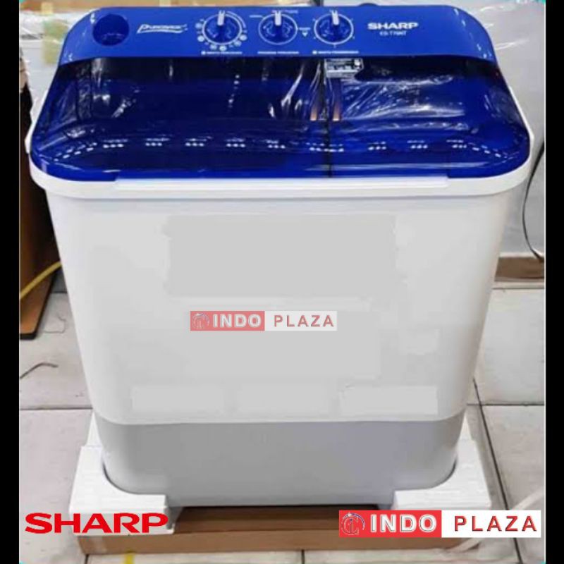 MESIN CUCI SHARP 2 TABUNG 7 KG / 7KG - 7.5 KG / 7.5KG SHARP T75NT