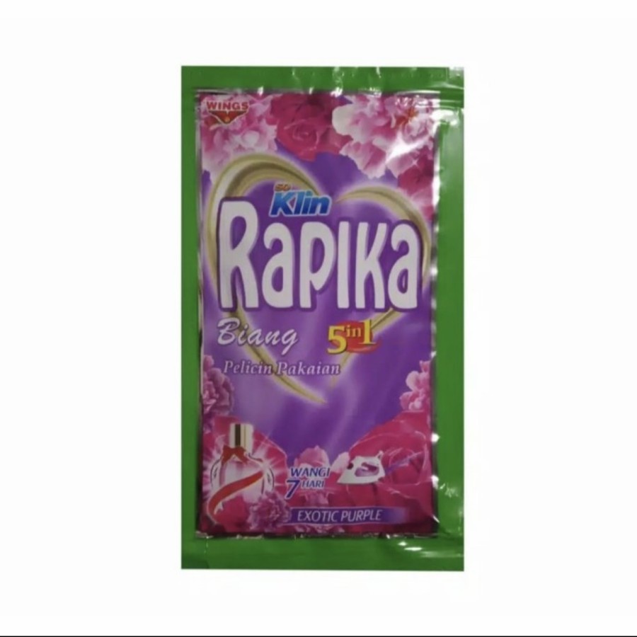 Rapika Biang 5 in 1 RENCENG (12 Sachet) Murah Meriah hemat - Cool BLUE