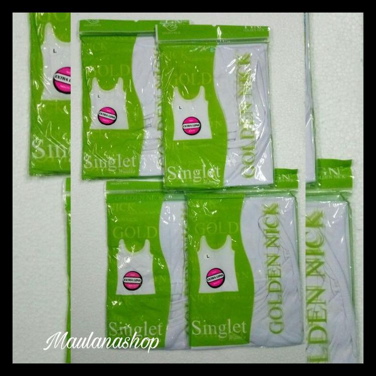 Kaos Dalam Wanita / Singlet / Singlet Wanita / Golden Nick - Putih, M