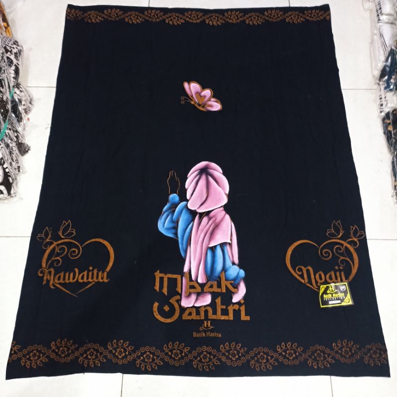 SARUNG PUTRI LUKIS MBAK SANTRI BATIK LUKIS BIG SIZE