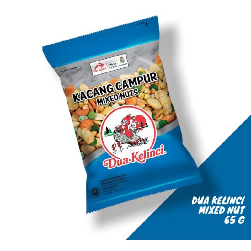 

Dua kelinci Kacang Campur ( Mix nut)