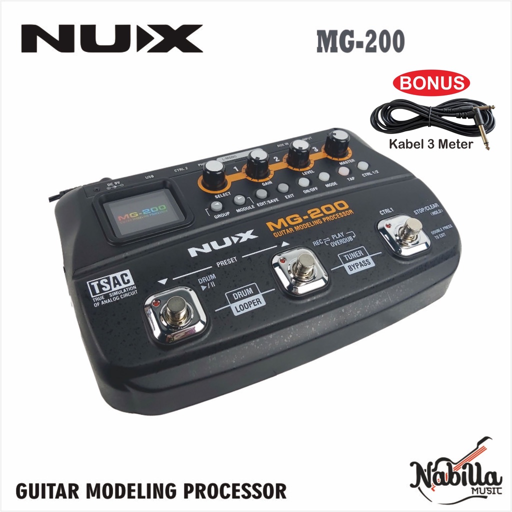 NUX MG-200 MG200 MG 200 Original