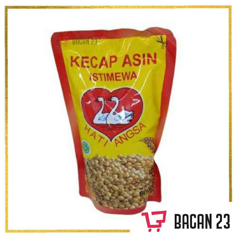 

Kecap Asin Istimewa Hati Angsa (600ml) / Kecap Asin Refill / Salt Soy Pouch / Bacan 23 - Bacan23