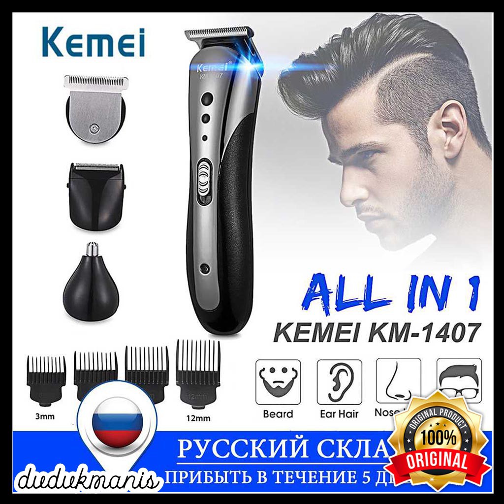 Alat Cukur Elektrik Hair Trimmer Shaver Rambut Kumis Hidung KES-279-yk