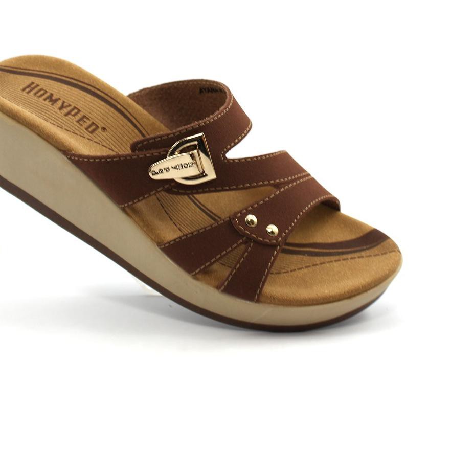 Kualitas Tinggi - Homyped AYANA-N 63 - Sandal Wedges Wanita Dewasa Original - Langsung Order