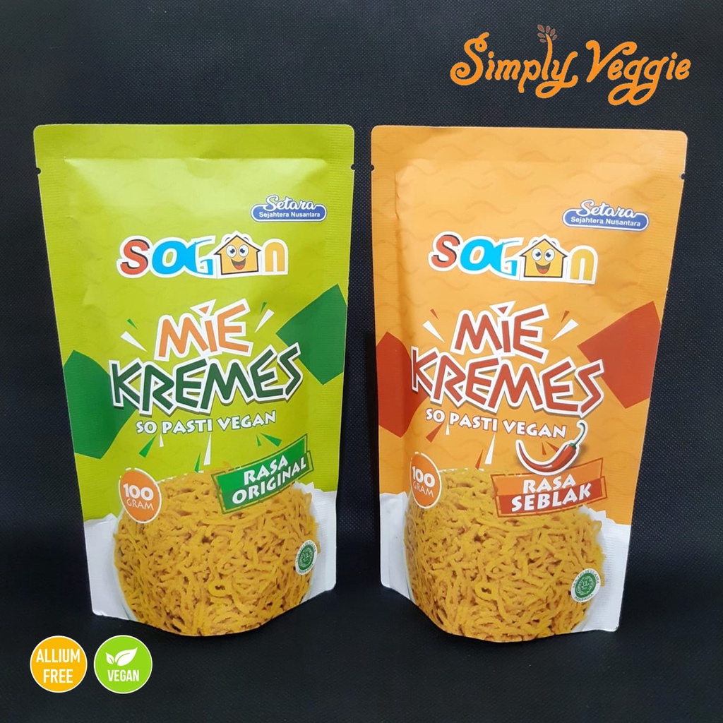 

Sogan Mie Kremes / Vegan Snack Vegetarian