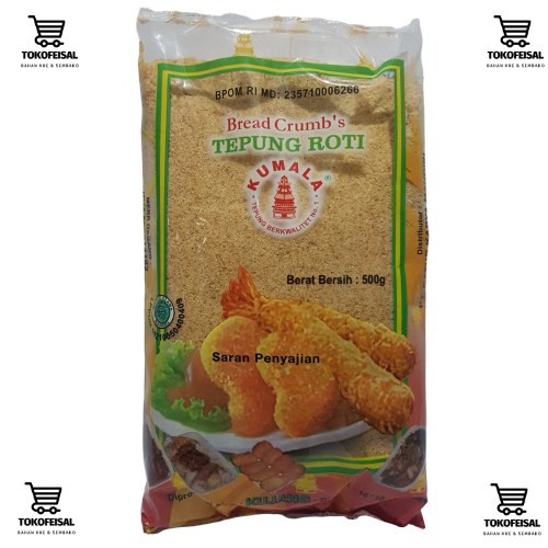 

TEPUNG ROTI KUMALA/BREAD CRUMB 500 GR