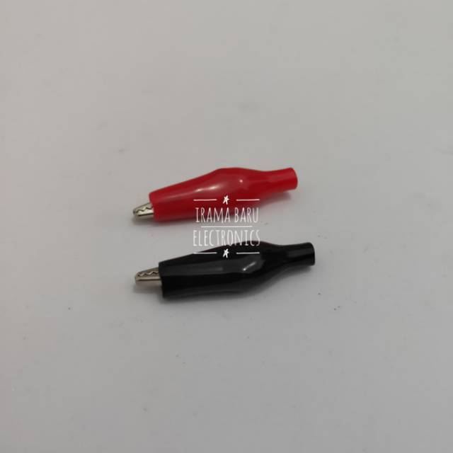 Jepit Buaya / Klip Karet Kecil 4cm 1set 2pcs