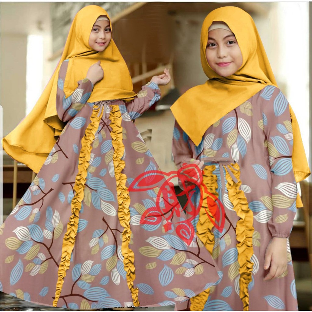 GAMIS ANAK SYARI FANILA MONALISA // LD 94cm